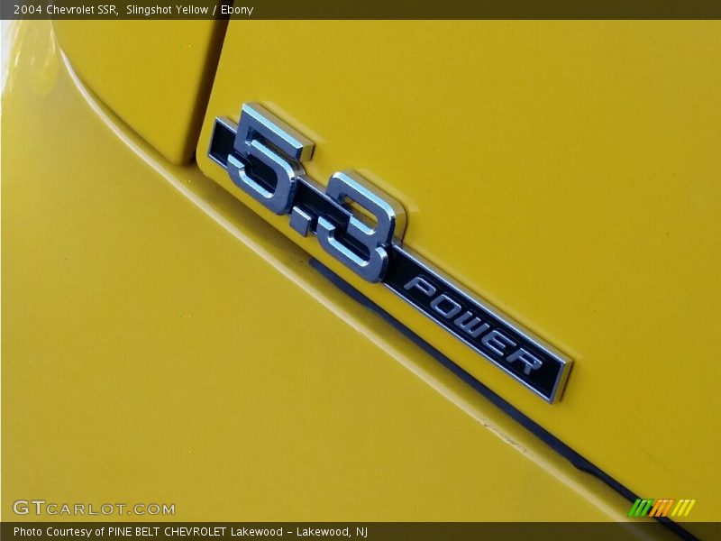 Slingshot Yellow / Ebony 2004 Chevrolet SSR
