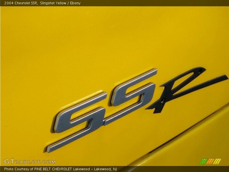Slingshot Yellow / Ebony 2004 Chevrolet SSR