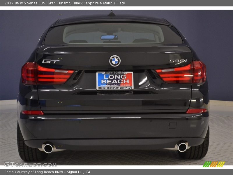 Black Sapphire Metallic / Black 2017 BMW 5 Series 535i Gran Turismo