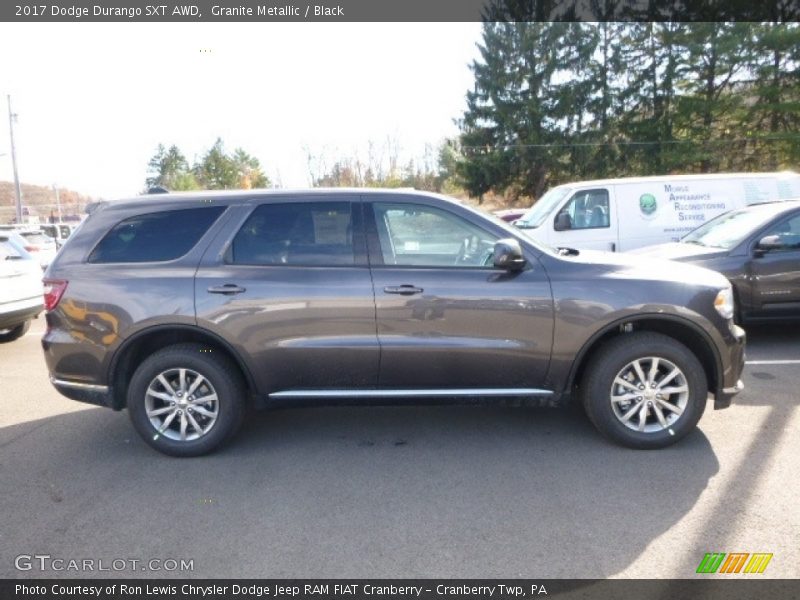 Granite Metallic / Black 2017 Dodge Durango SXT AWD