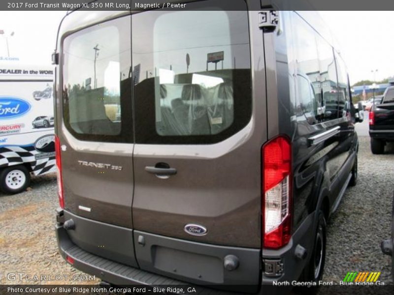 Magnetic / Pewter 2017 Ford Transit Wagon XL 350 MR Long