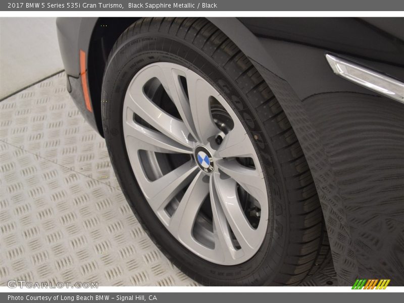 Black Sapphire Metallic / Black 2017 BMW 5 Series 535i Gran Turismo
