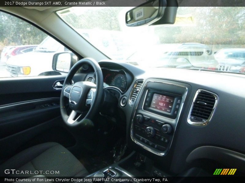 Granite Metallic / Black 2017 Dodge Durango SXT AWD