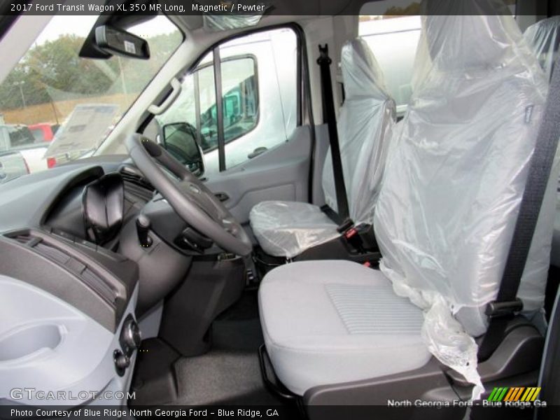 Magnetic / Pewter 2017 Ford Transit Wagon XL 350 MR Long