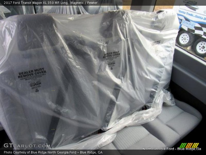 Magnetic / Pewter 2017 Ford Transit Wagon XL 350 MR Long