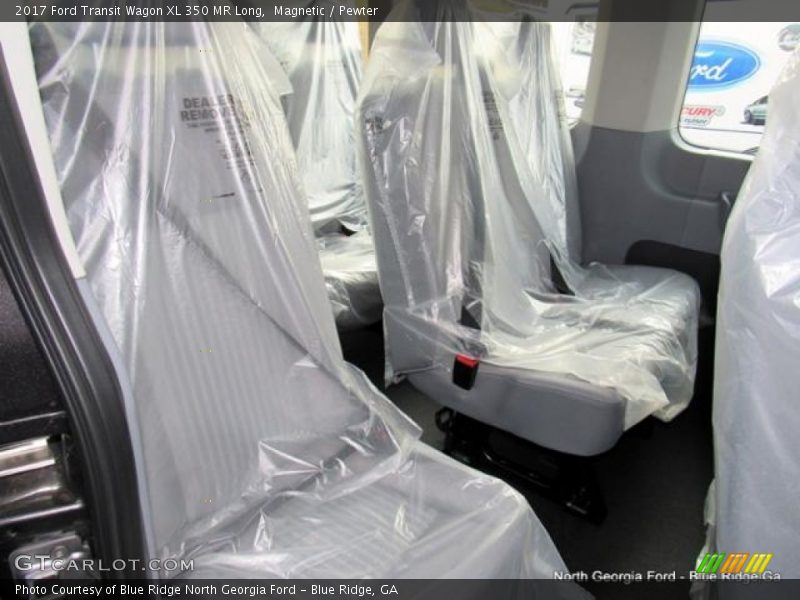 Magnetic / Pewter 2017 Ford Transit Wagon XL 350 MR Long