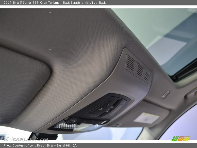 Black Sapphire Metallic / Black 2017 BMW 5 Series 535i Gran Turismo