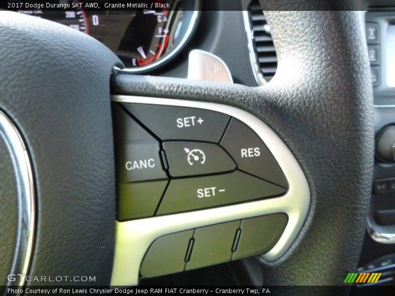 Controls of 2017 Durango SXT AWD