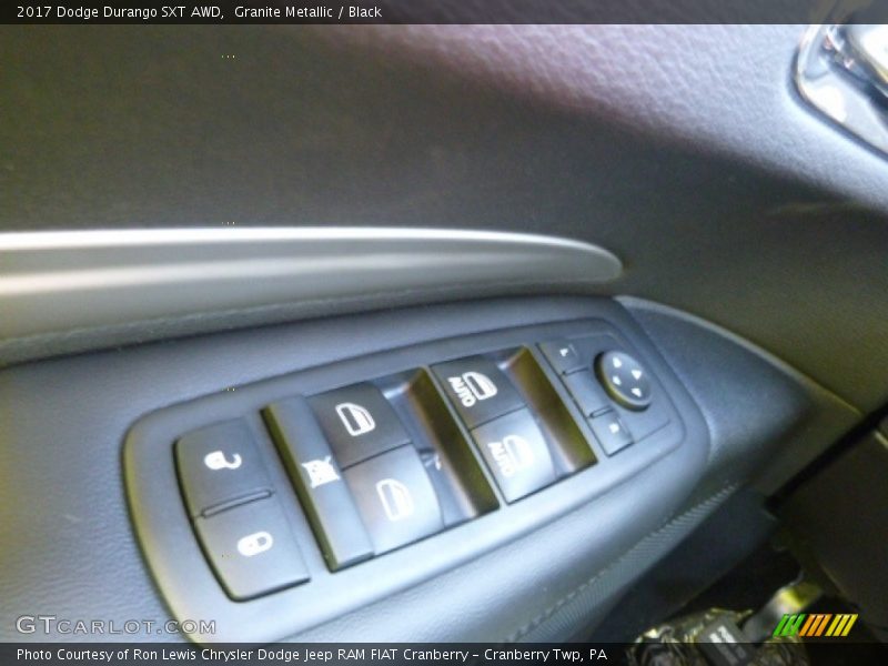 Granite Metallic / Black 2017 Dodge Durango SXT AWD