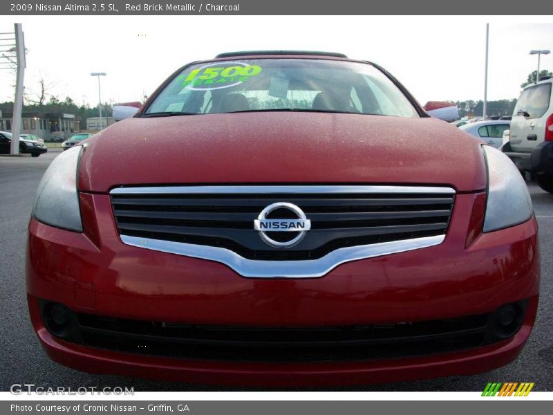 Red Brick Metallic / Charcoal 2009 Nissan Altima 2.5 SL