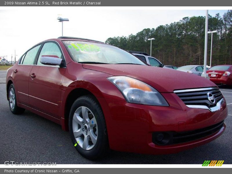 Red Brick Metallic / Charcoal 2009 Nissan Altima 2.5 SL