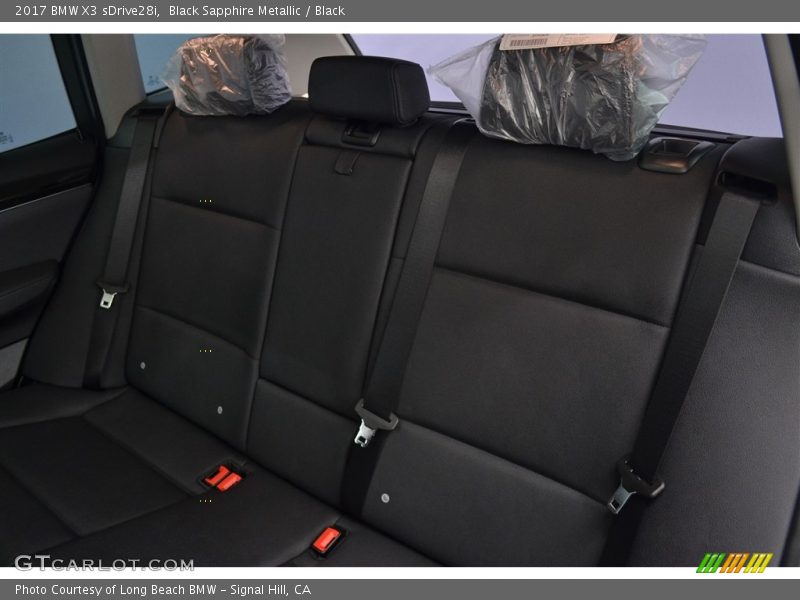 Black Sapphire Metallic / Black 2017 BMW X3 sDrive28i