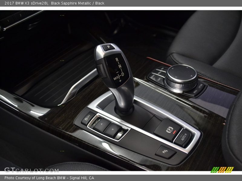 Black Sapphire Metallic / Black 2017 BMW X3 sDrive28i