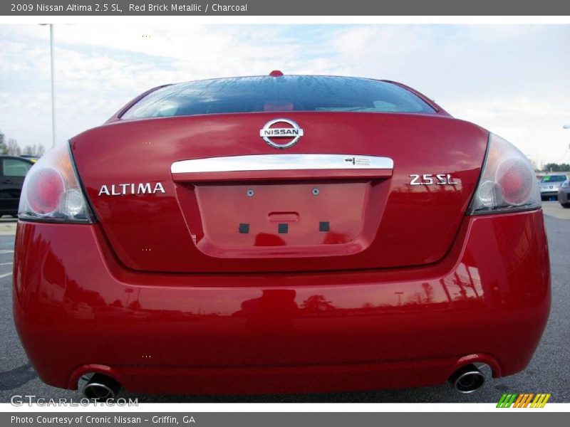 Red Brick Metallic / Charcoal 2009 Nissan Altima 2.5 SL