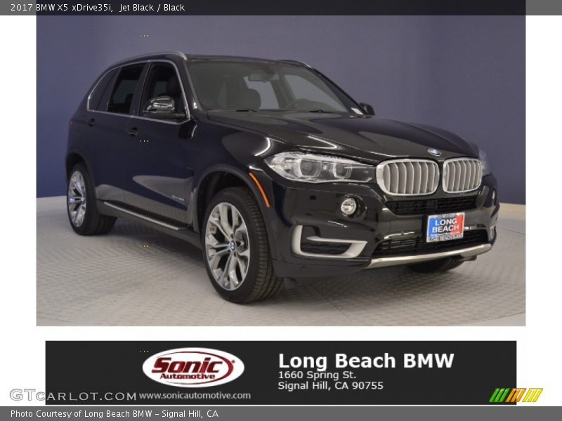 Jet Black / Black 2017 BMW X5 xDrive35i
