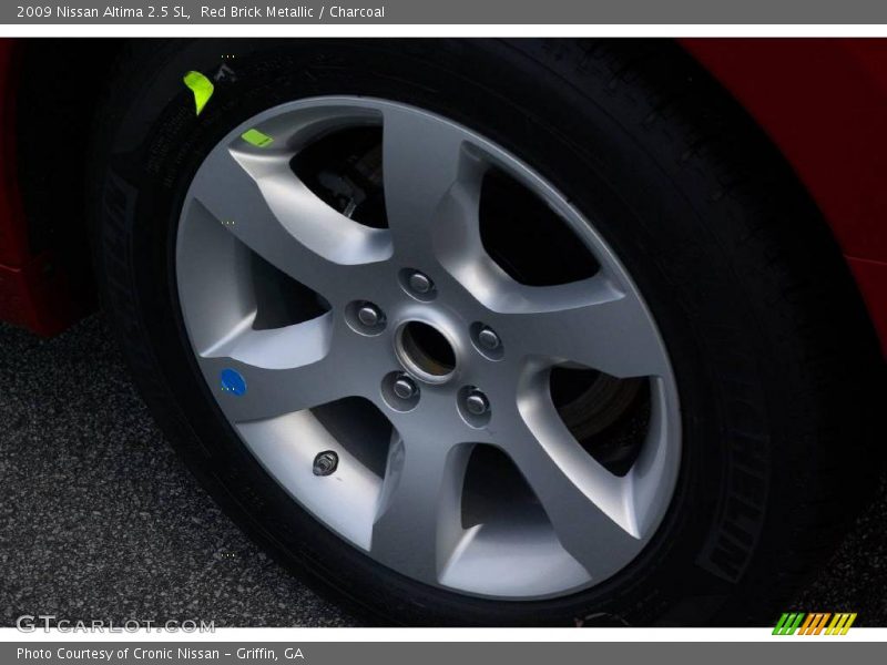 Red Brick Metallic / Charcoal 2009 Nissan Altima 2.5 SL