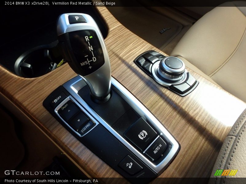 Vermilion Red Metallic / Sand Beige 2014 BMW X3 xDrive28i