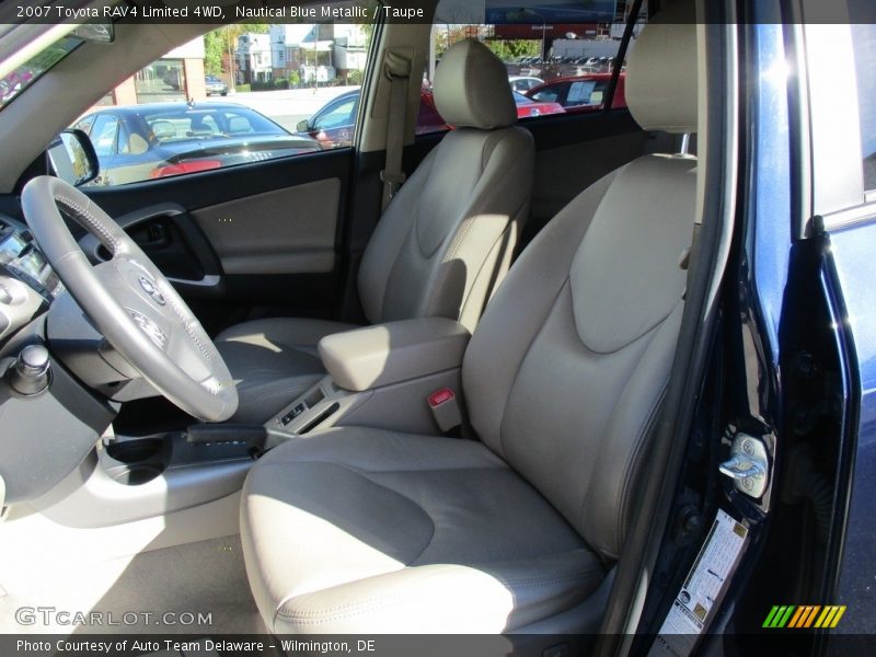 Nautical Blue Metallic / Taupe 2007 Toyota RAV4 Limited 4WD