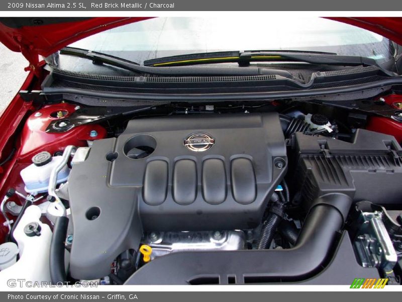 Red Brick Metallic / Charcoal 2009 Nissan Altima 2.5 SL