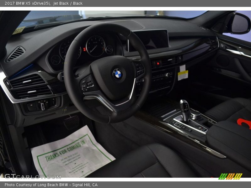 Jet Black / Black 2017 BMW X5 xDrive35i