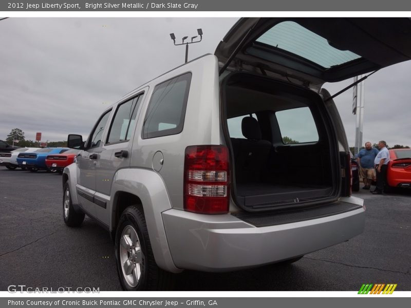 Bright Silver Metallic / Dark Slate Gray 2012 Jeep Liberty Sport