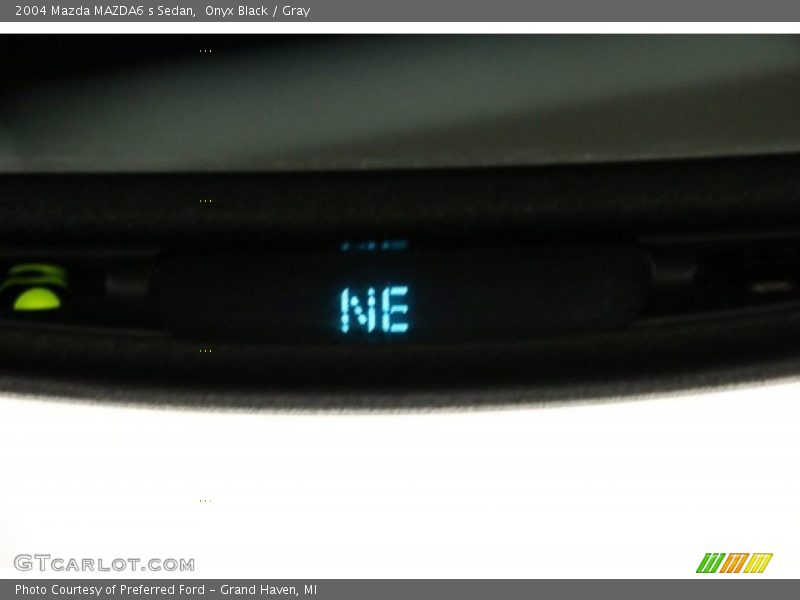 Onyx Black / Gray 2004 Mazda MAZDA6 s Sedan