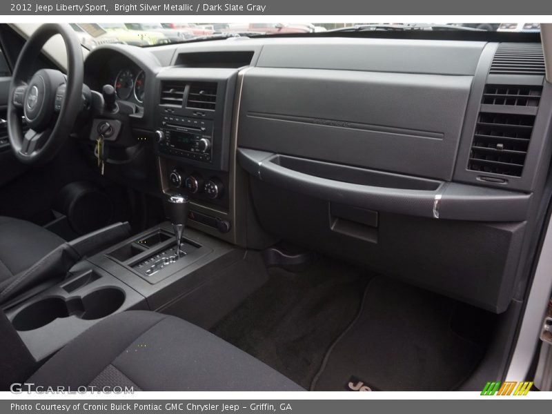 Bright Silver Metallic / Dark Slate Gray 2012 Jeep Liberty Sport