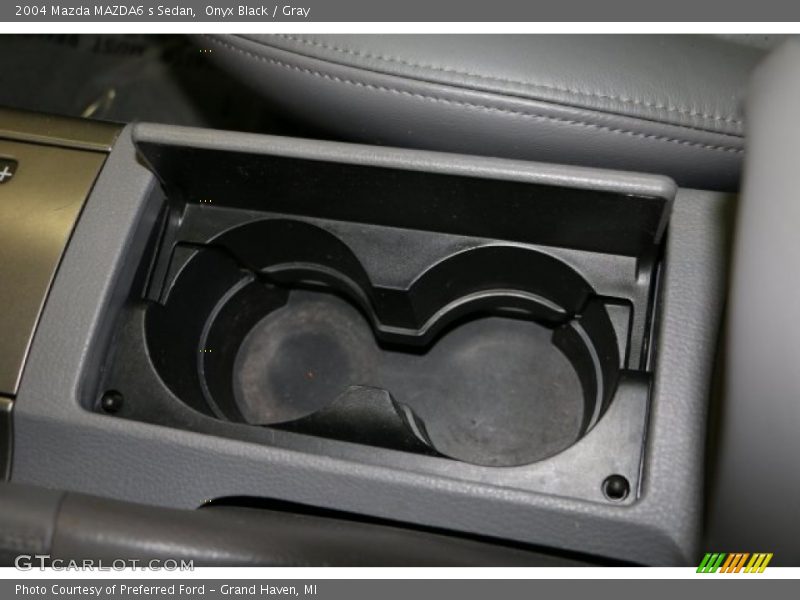Onyx Black / Gray 2004 Mazda MAZDA6 s Sedan