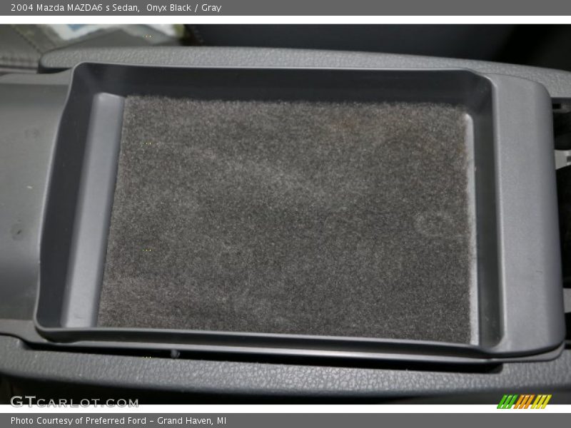 Onyx Black / Gray 2004 Mazda MAZDA6 s Sedan