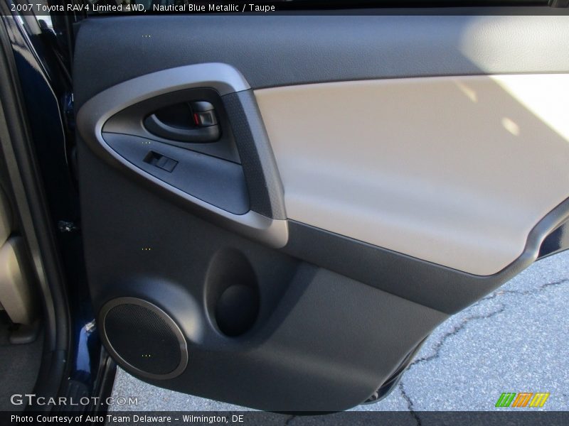 Nautical Blue Metallic / Taupe 2007 Toyota RAV4 Limited 4WD