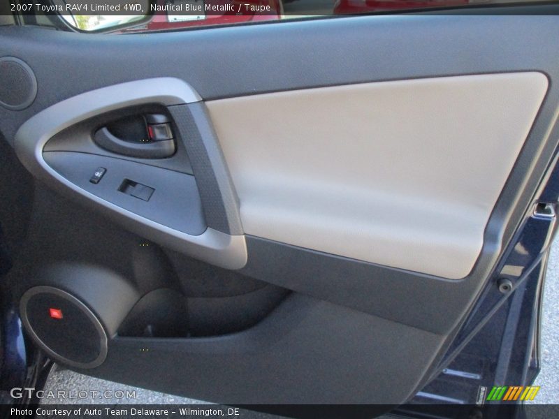 Nautical Blue Metallic / Taupe 2007 Toyota RAV4 Limited 4WD