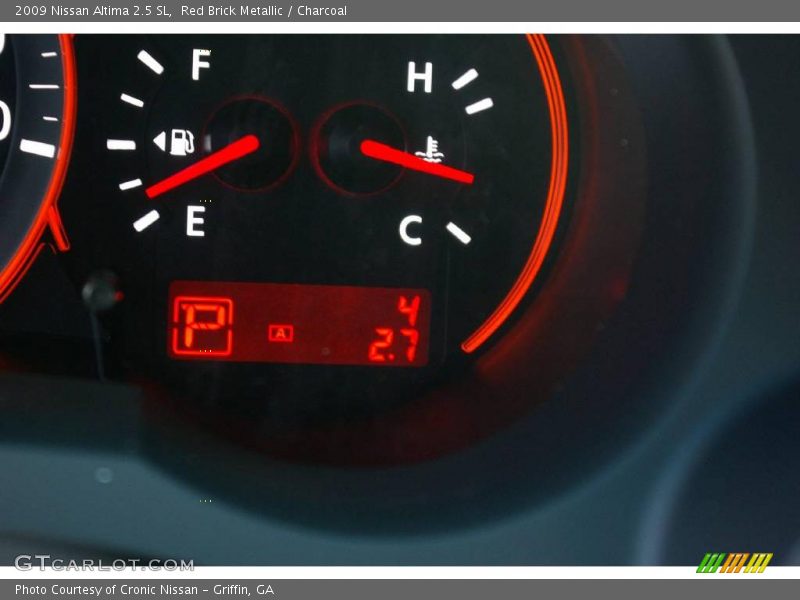 Red Brick Metallic / Charcoal 2009 Nissan Altima 2.5 SL