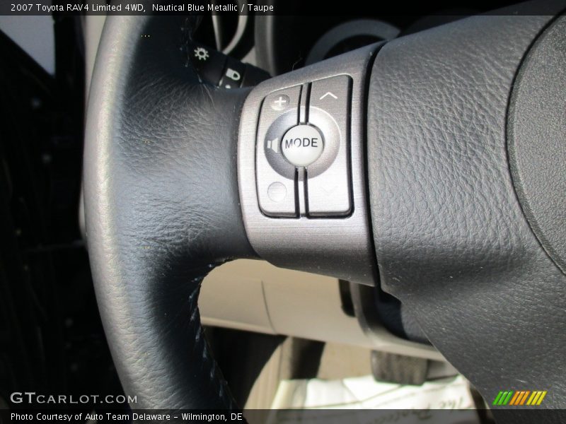 Nautical Blue Metallic / Taupe 2007 Toyota RAV4 Limited 4WD