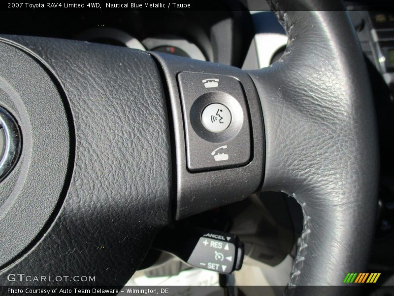 Nautical Blue Metallic / Taupe 2007 Toyota RAV4 Limited 4WD