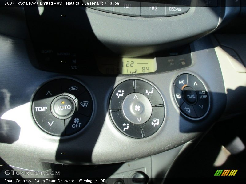 Nautical Blue Metallic / Taupe 2007 Toyota RAV4 Limited 4WD