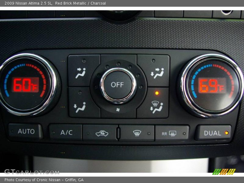 Red Brick Metallic / Charcoal 2009 Nissan Altima 2.5 SL