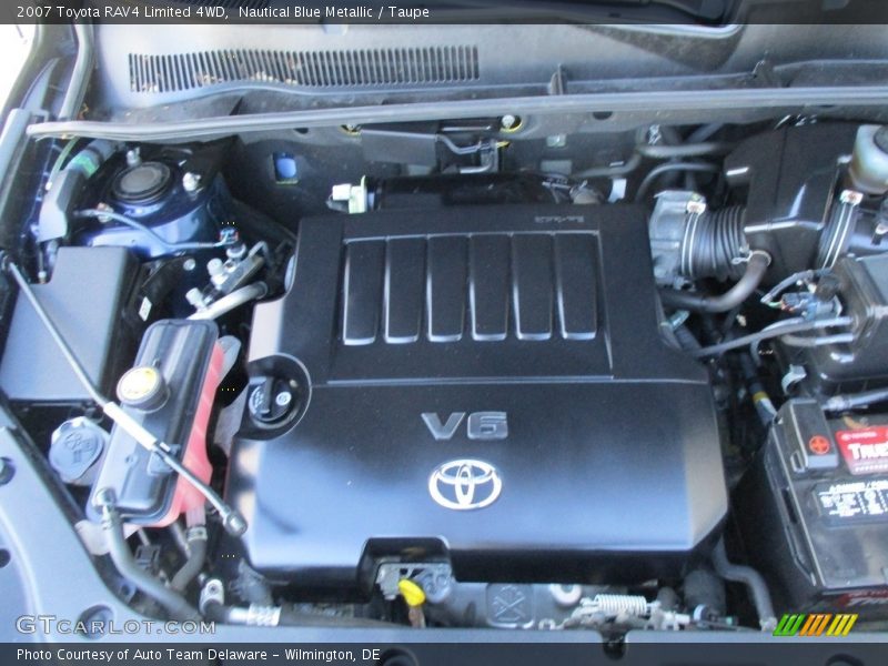 Nautical Blue Metallic / Taupe 2007 Toyota RAV4 Limited 4WD
