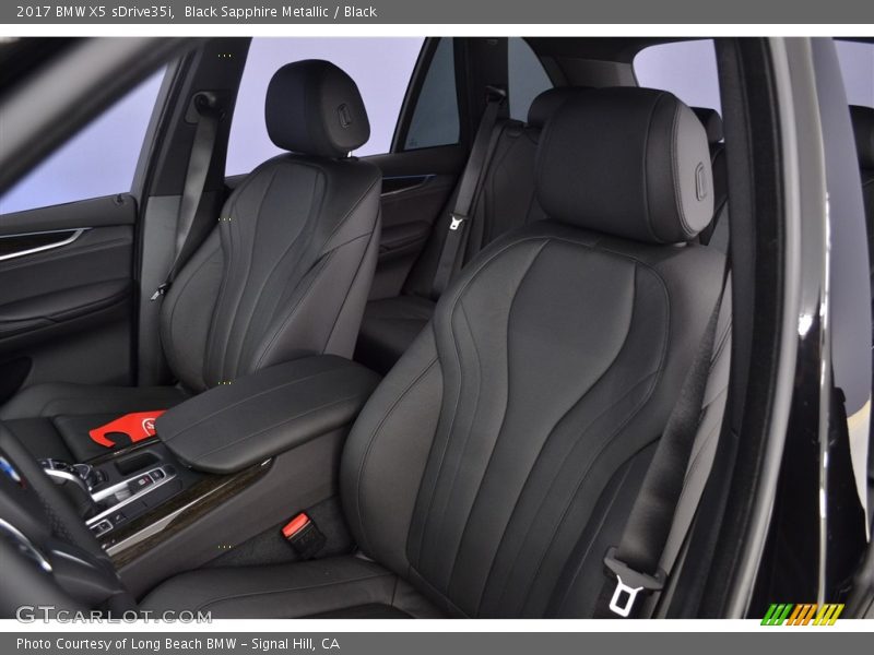 Black Sapphire Metallic / Black 2017 BMW X5 sDrive35i