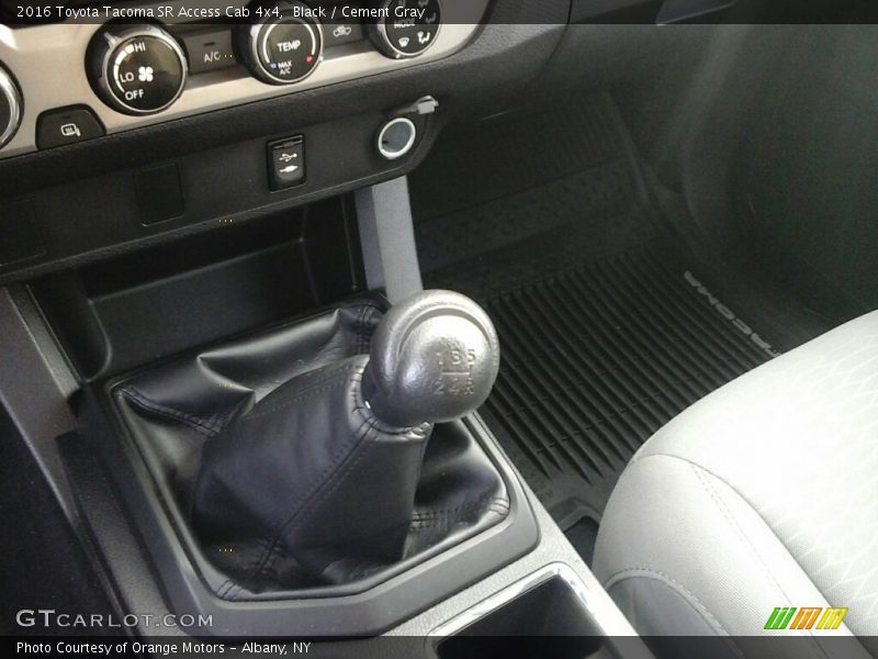 2016 Tacoma SR Access Cab 4x4 6 Speed Automatic Shifter
