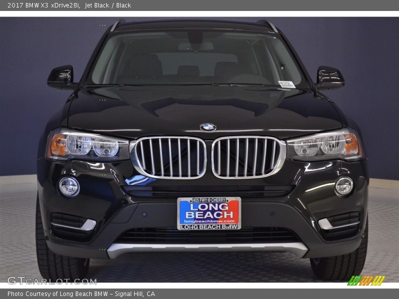 Jet Black / Black 2017 BMW X3 xDrive28i