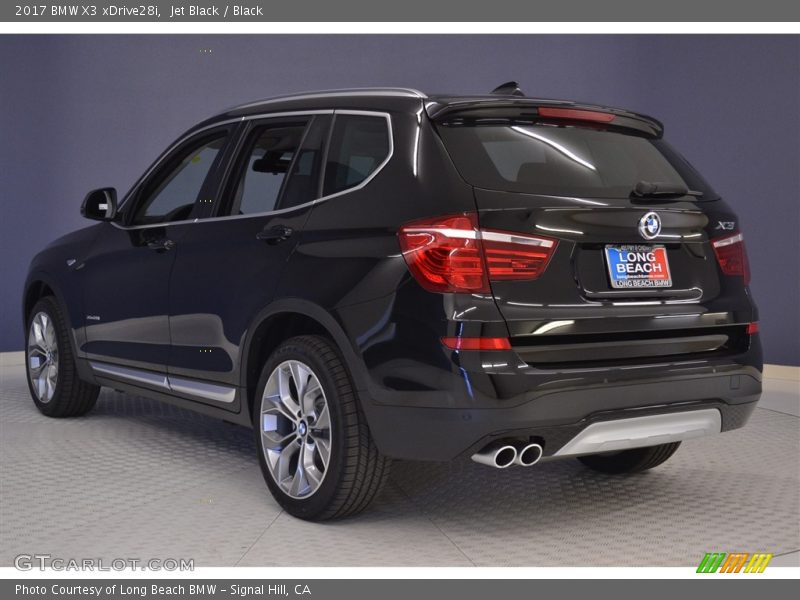 Jet Black / Black 2017 BMW X3 xDrive28i