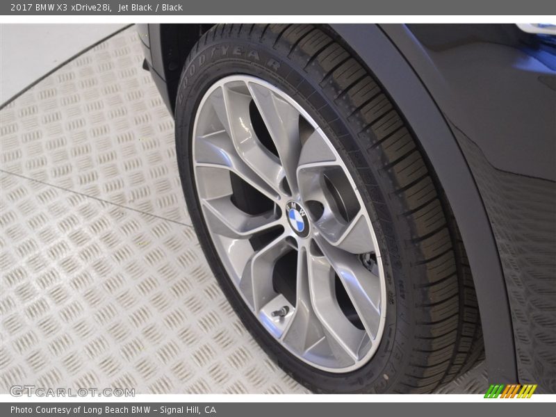 Jet Black / Black 2017 BMW X3 xDrive28i