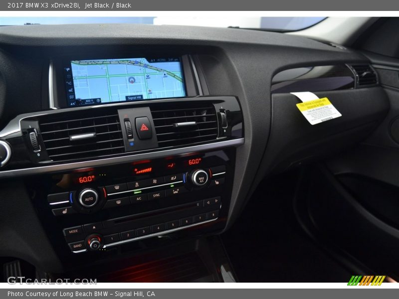 Jet Black / Black 2017 BMW X3 xDrive28i