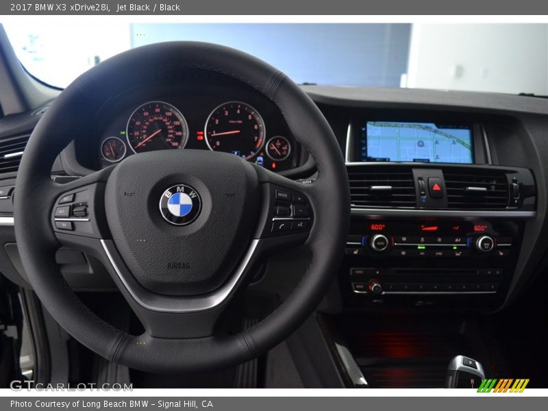 Jet Black / Black 2017 BMW X3 xDrive28i