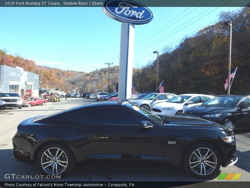 Shadow Black / Ebony 2016 Ford Mustang GT Coupe
