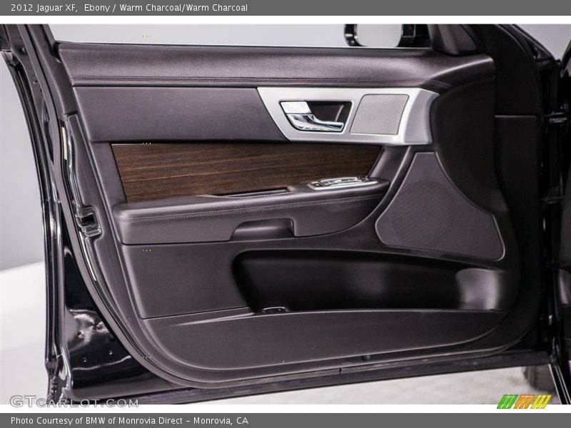 Ebony / Warm Charcoal/Warm Charcoal 2012 Jaguar XF