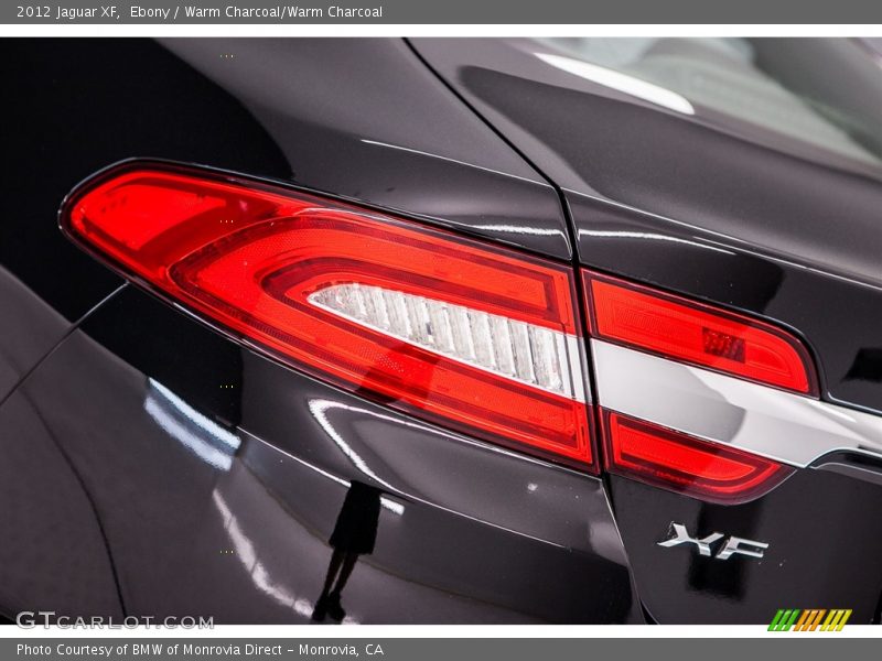 Ebony / Warm Charcoal/Warm Charcoal 2012 Jaguar XF