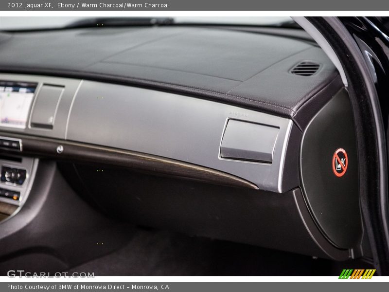 Ebony / Warm Charcoal/Warm Charcoal 2012 Jaguar XF