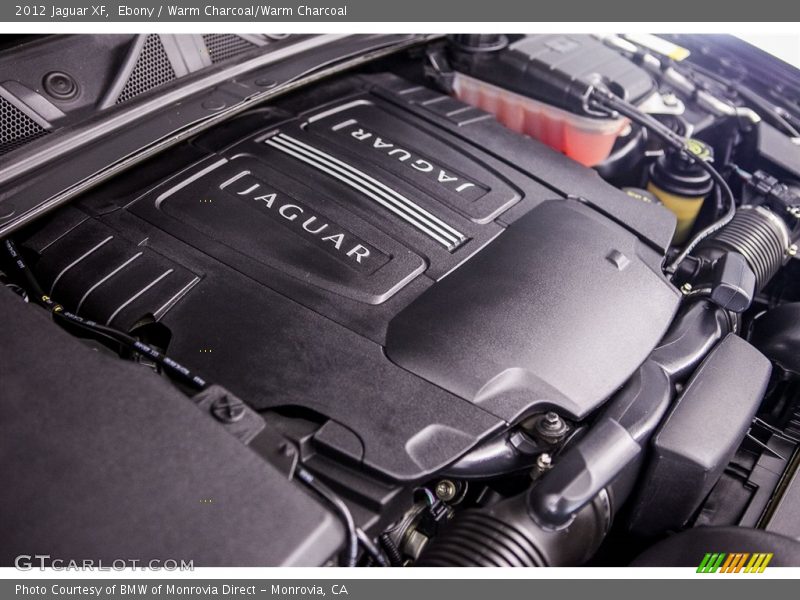 Ebony / Warm Charcoal/Warm Charcoal 2012 Jaguar XF