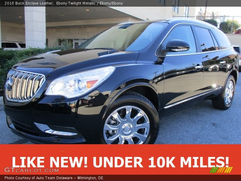 Ebony Twilight Metallic / Ebony/Ebony 2016 Buick Enclave Leather